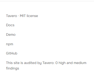 Footer mobile